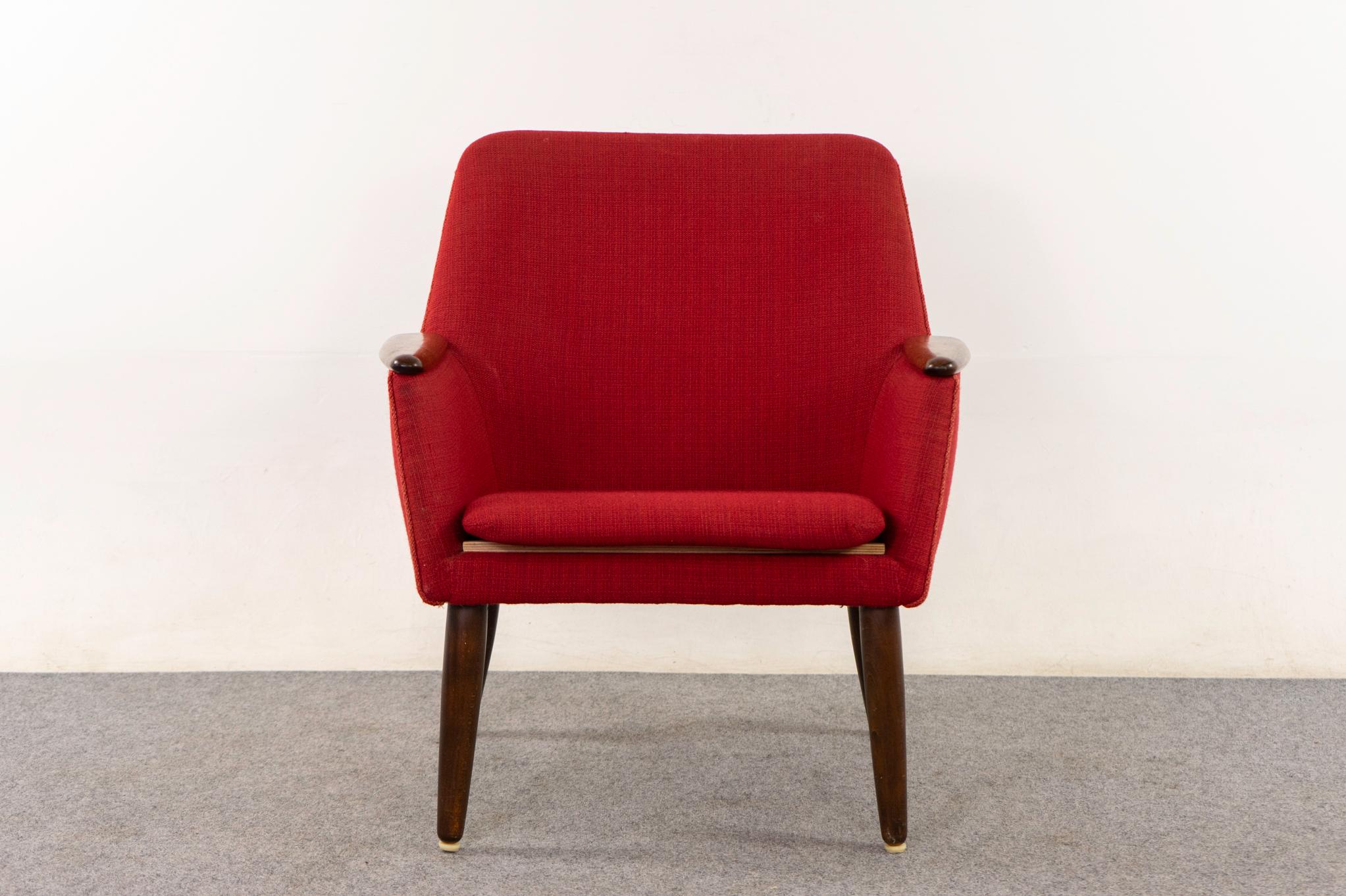 Sillón moderno danés de palisandro Escandinavo moderno en venta