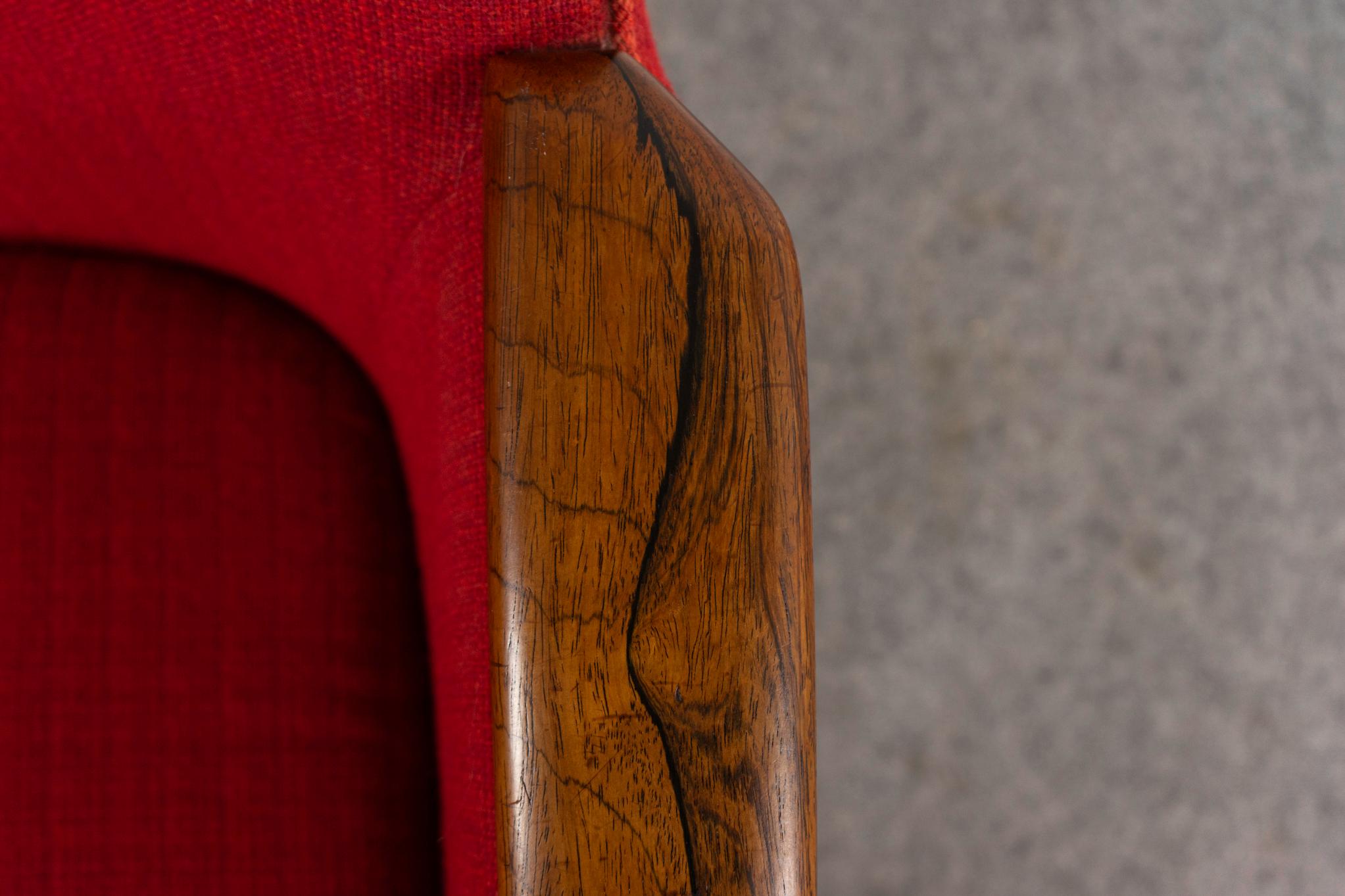 Sillón moderno danés de palisandro en Bueno estado para la venta en VANCOUVER, CA