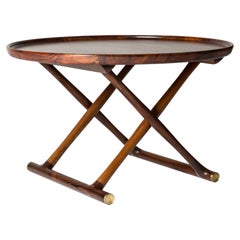 Danish Modern Rosewood 'Egyptian Table' Coffee Table by Mogens Lassen, 1940s