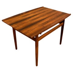Danish Modern Rosewood End Table by Grete Jalk for Glostrup Møbelfabrik, 1960s
