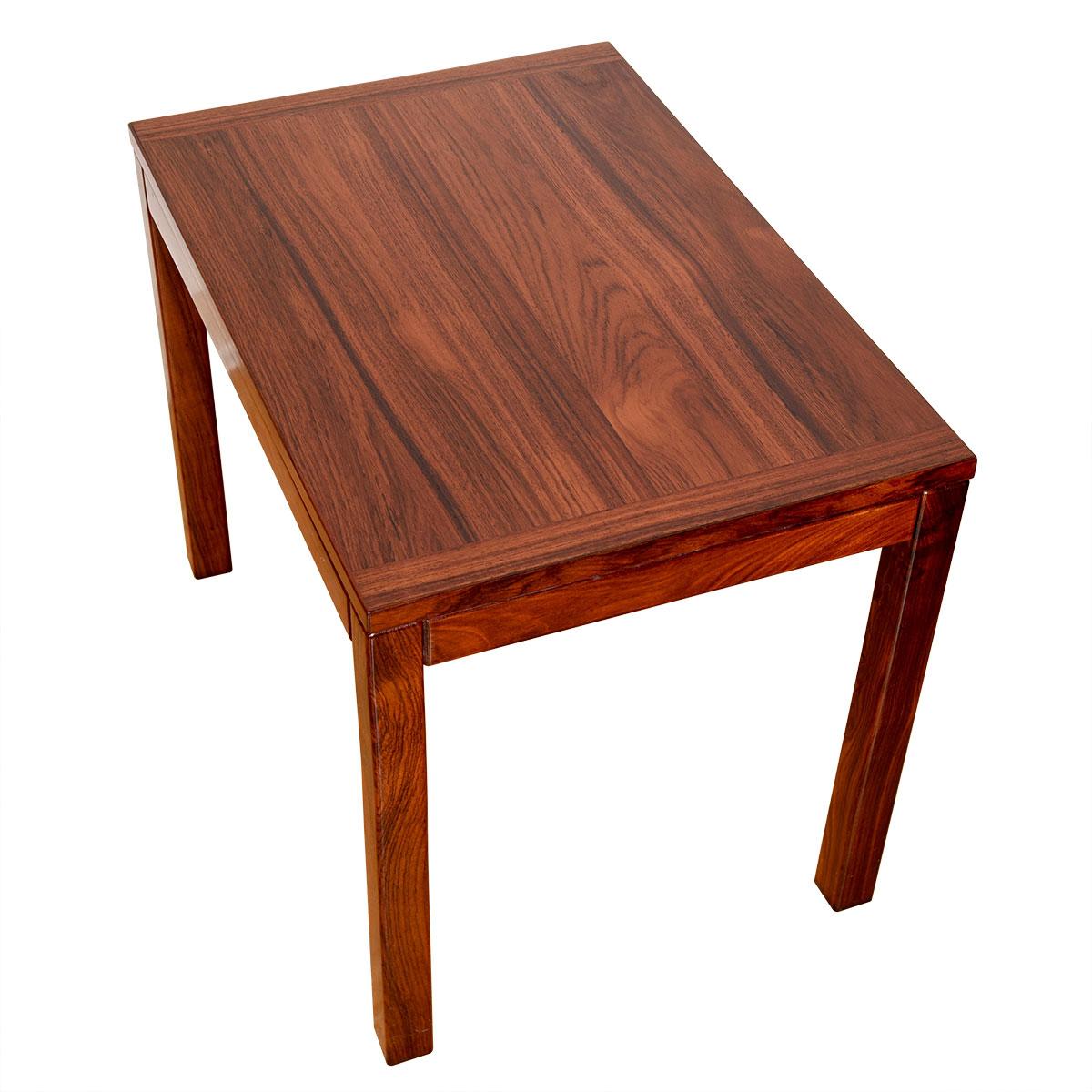 Danish Modern Rosewood End Table For Sale at 1stDibs