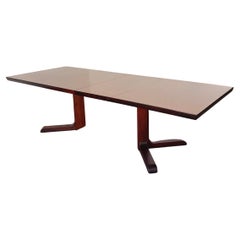 Danish Modern Rosewood Expanding Dining Table by Skovby Mobelfabrik A/S