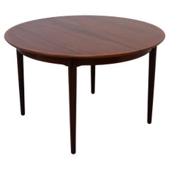 Used Danish Modern Rosewood Extendable Dining Table by Arne Vodder, 1950s.