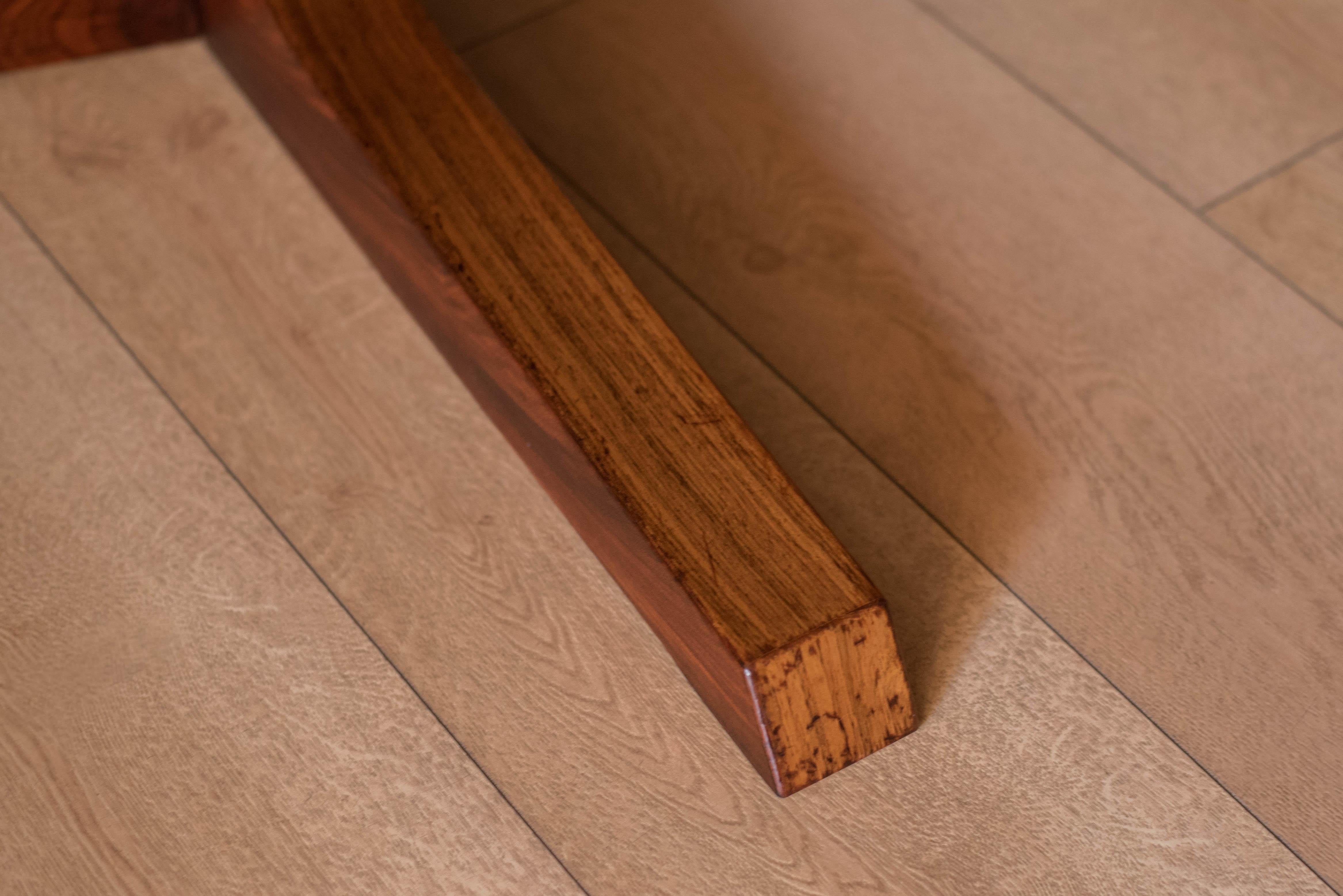 Table de salle à manger extensible en bois de rose moderne danois par Gudme Mobelfabrik en vente 7