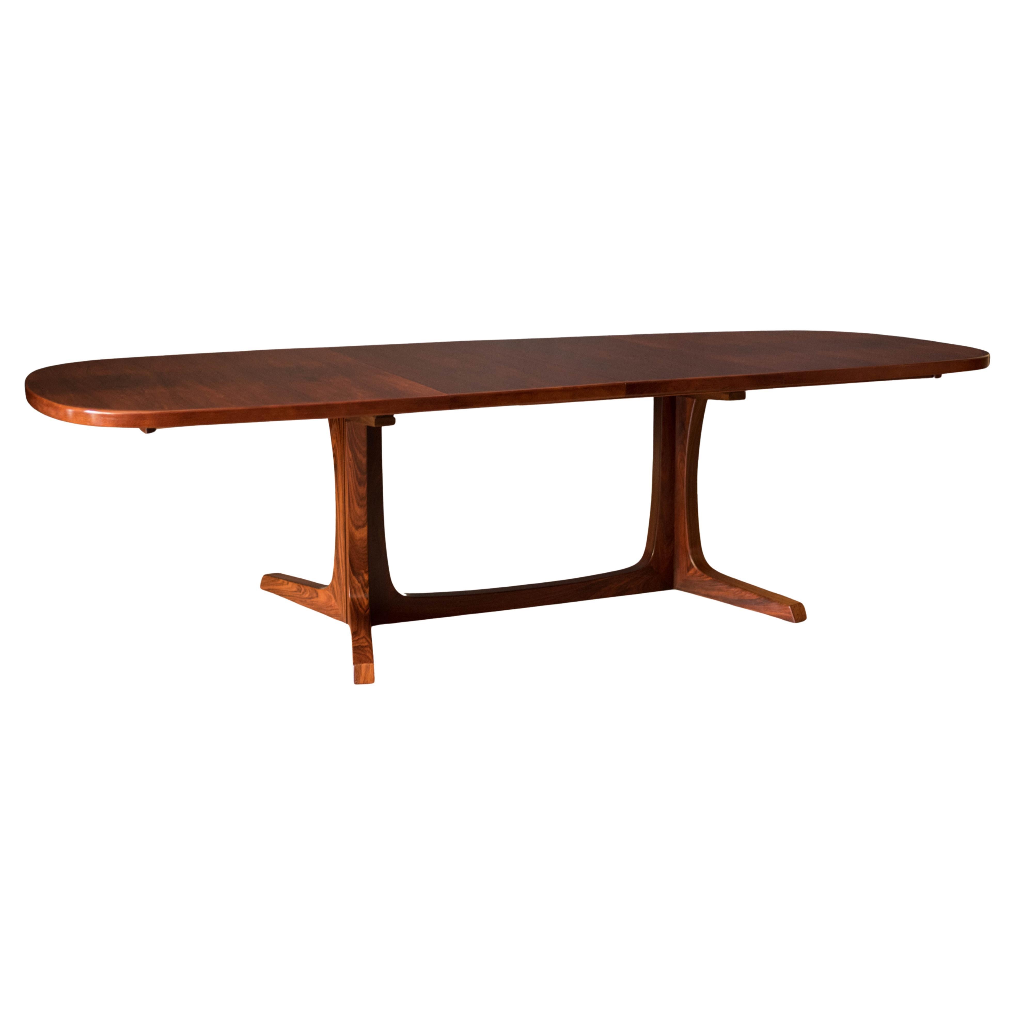 Table de salle à manger extensible en bois de rose moderne danois par Gudme Mobelfabrik en vente
