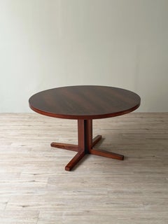 Danish Modern Rosewood Extension Dining Table by Heltborg Møbler