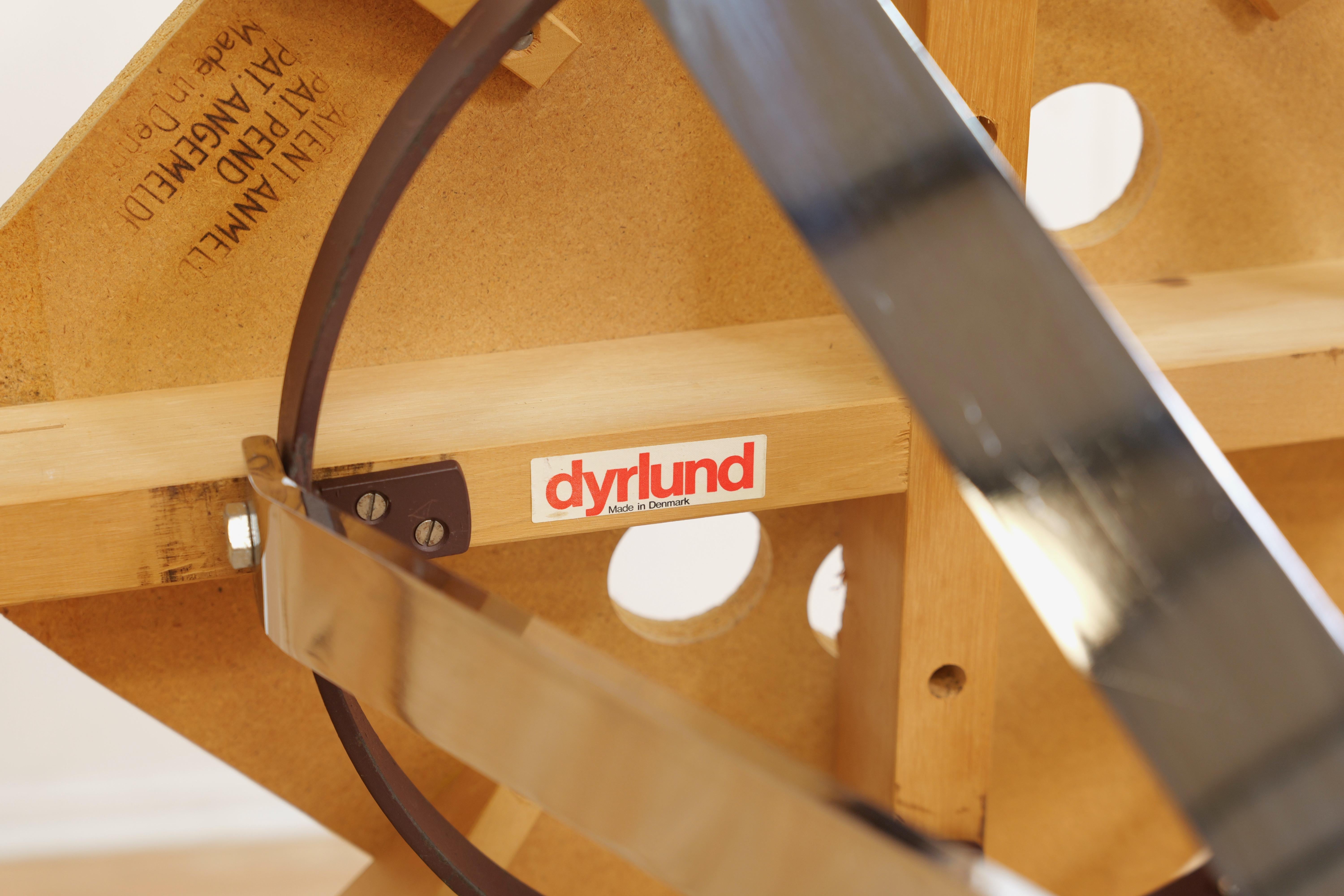 Danish Modern Rosewood ‘Flip-Flap’ Lotus Dining Table by Dyrlund en vente 9