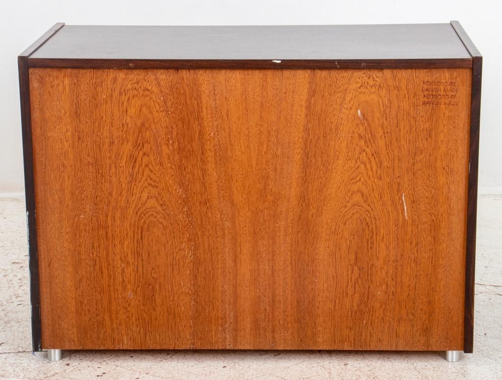 Danish Modern Rosewood Four Drawer Chest For Sale 2
