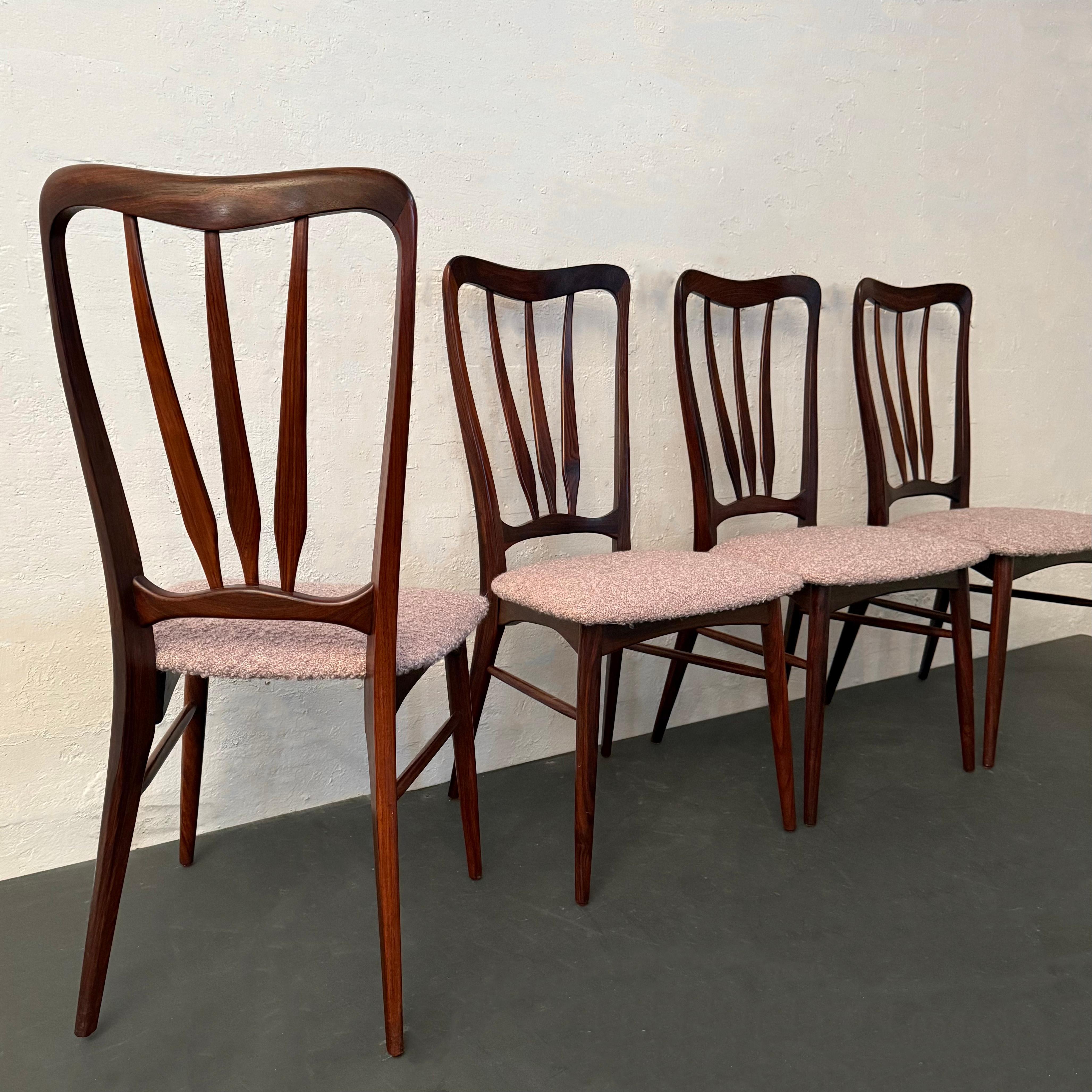 Cotton Danish Modern Rosewood 
