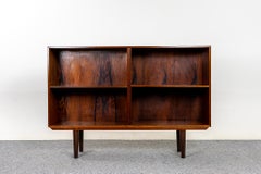 Danish Modern Rosewood Low Profile Bookcase