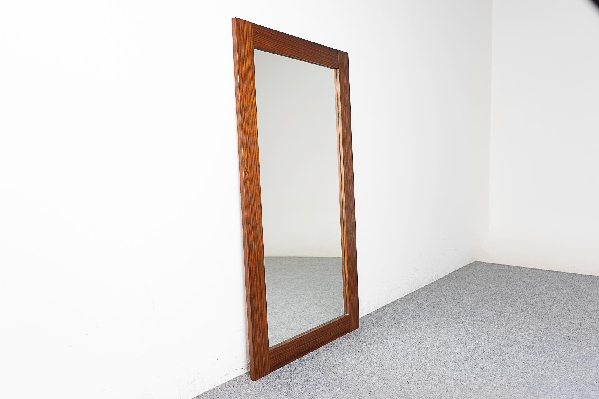 Mid-20th Century Danish Modern Rosewood Mirror