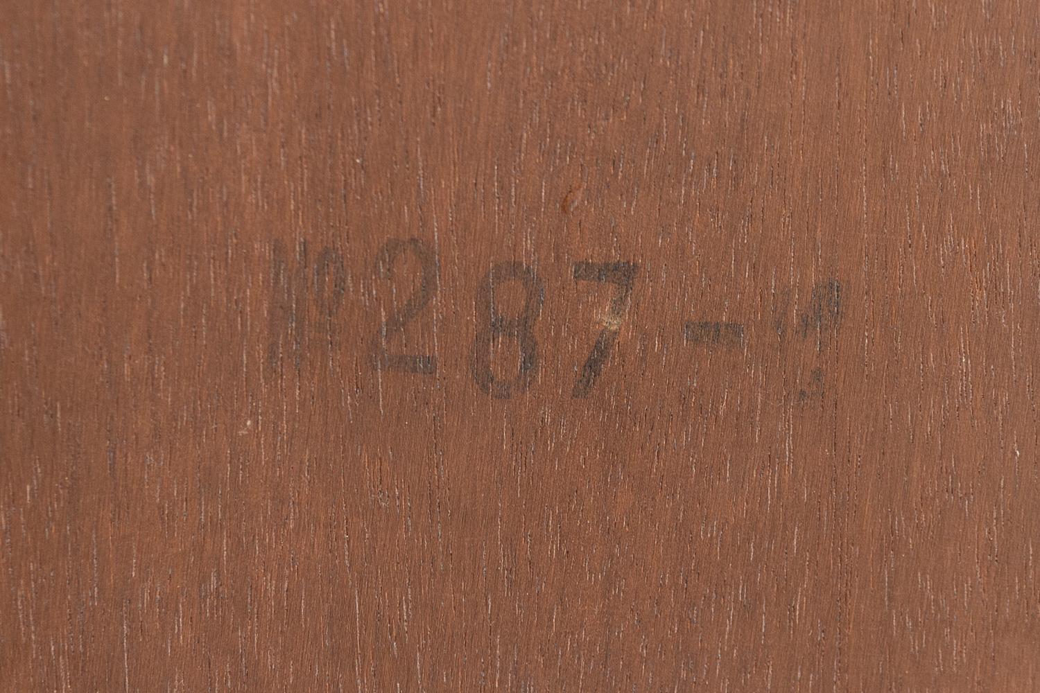 Danish Modern Rosewood Nesting Tables by Johannes Andersen for CFC, 1960s. 8