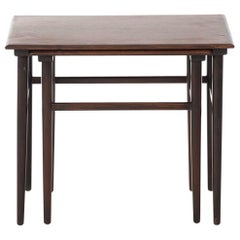 Danish Modern Rosewood Nesting Tables