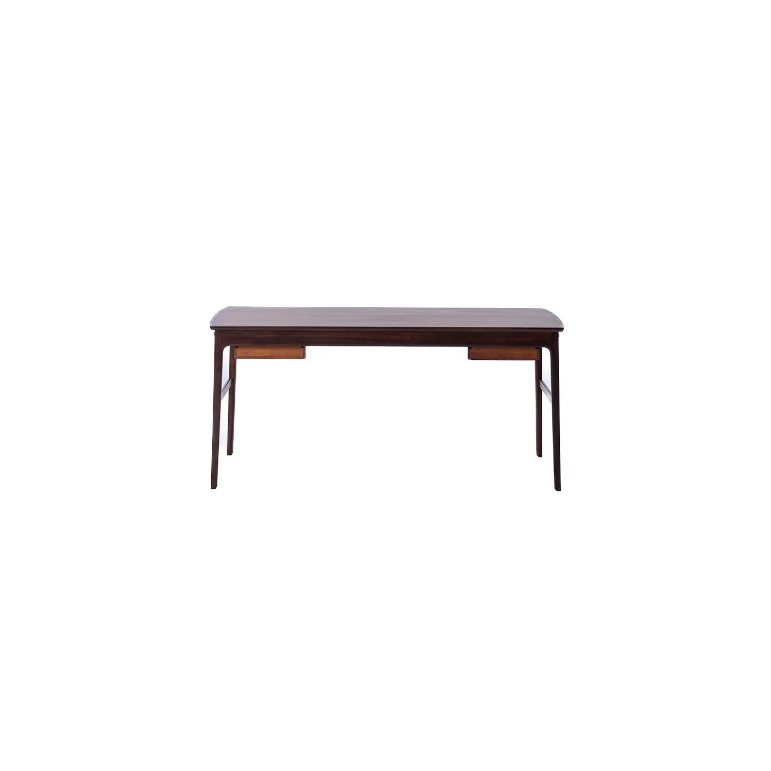 Scandinavian Modern Danish Modern Rosewood Ole Wanscher Writing Desk