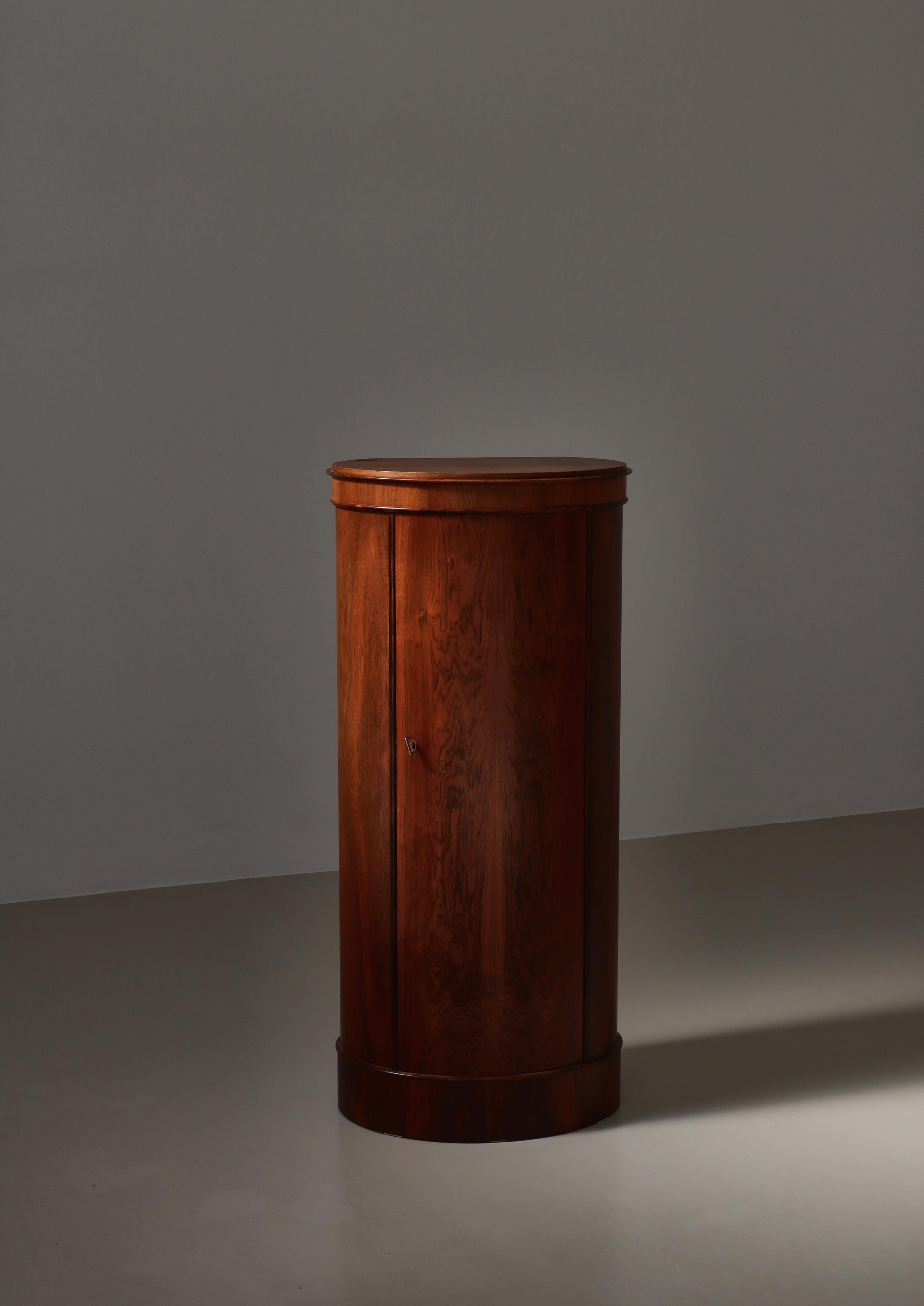 Danish Modern Rosewood Pedestal Cabinet by Johannes Sorth, Denmark, 1966 For Sale 5