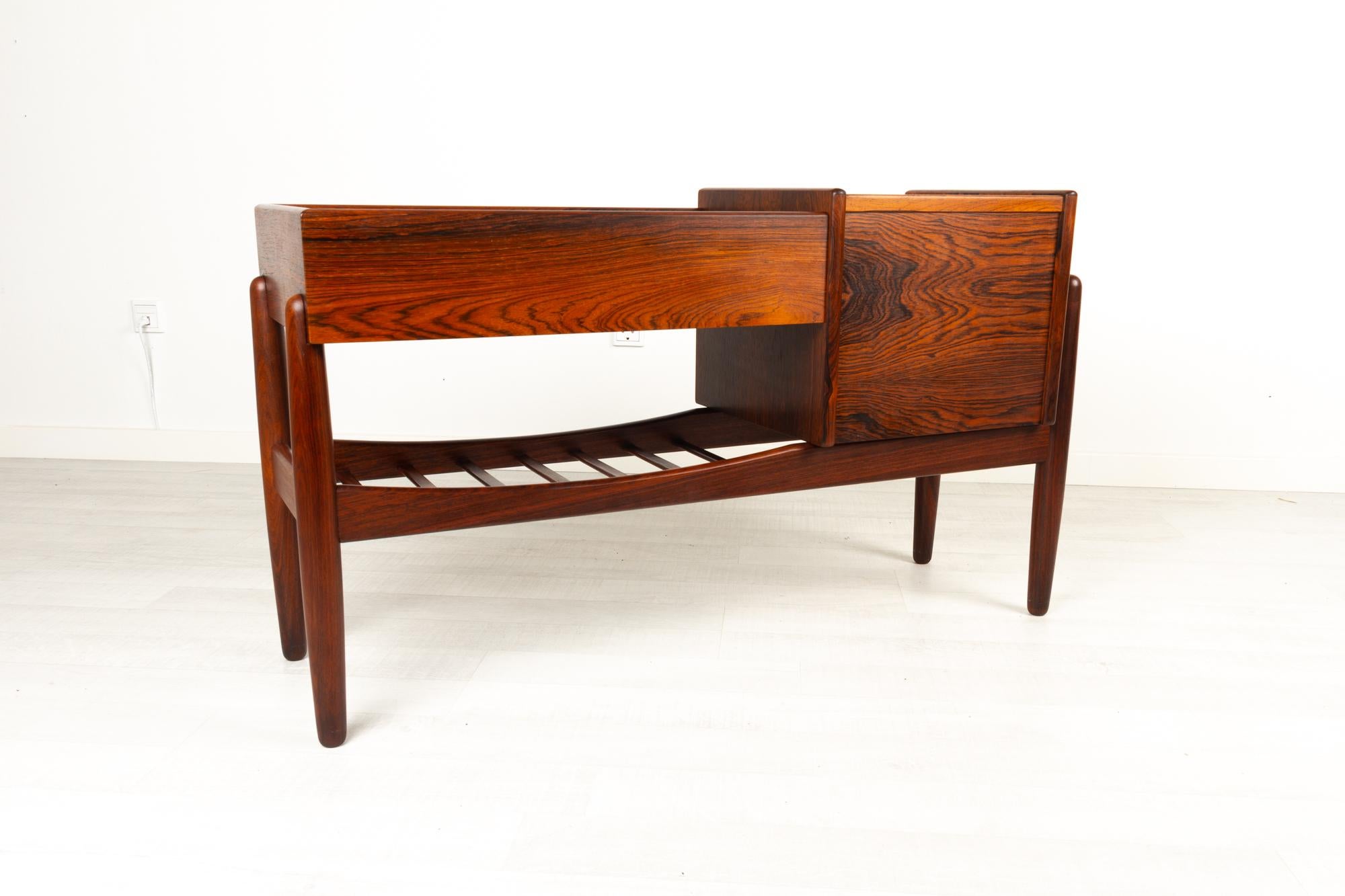 Danish Modern Rosewood Planter by Arne Wahl Iversen, 1960s In Good Condition In Asaa, DK