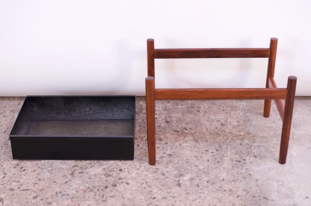Danish Modern Rosewood Planter by Spøttrup 4