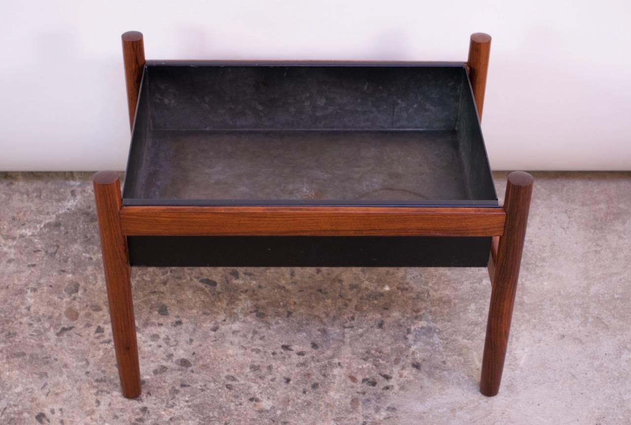 Mid-Century Modern Danish Modern Rosewood Planter by Spøttrup