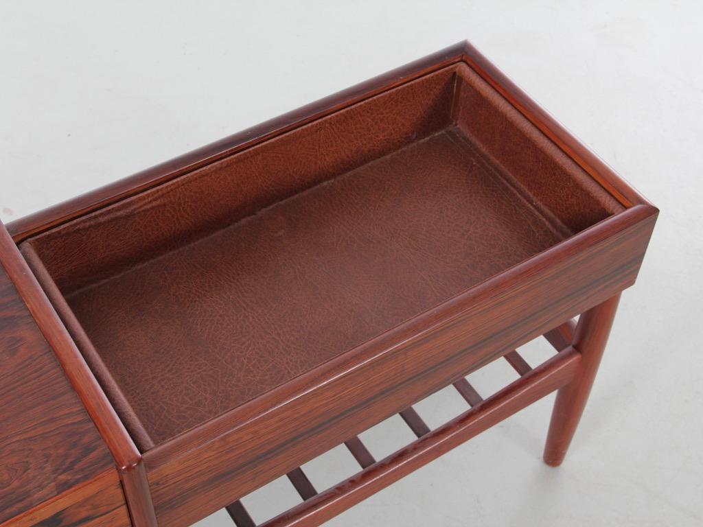 Danish Modern Rosewood Planter Table For Sale 1