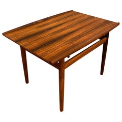Danish Modern Rosewood Side Table by Grete Jalk for Glostrup Møbelfabrik, 1960s