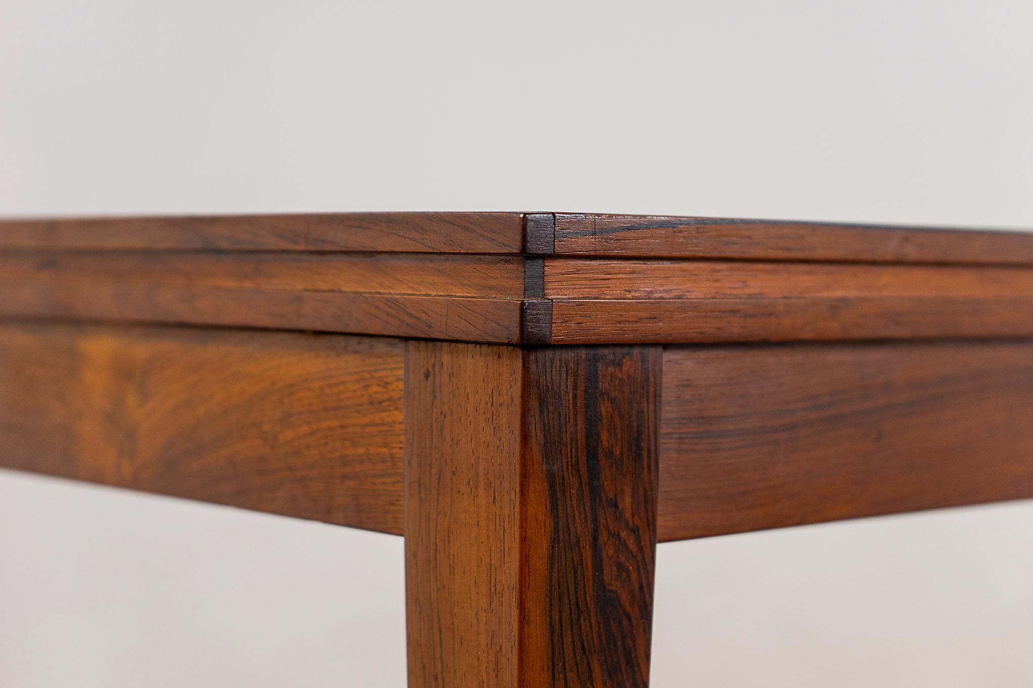 Danish Modern Rosewood Side Table For Sale 3
