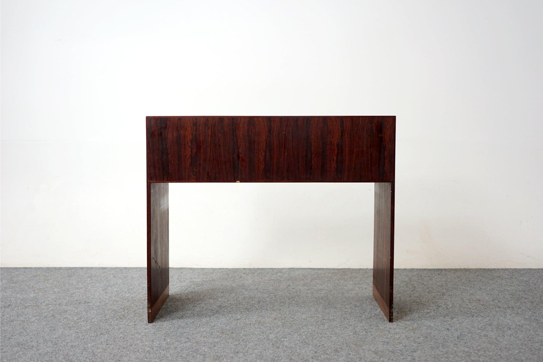 Danish Modern Rosewood Side Table with Drawer 5