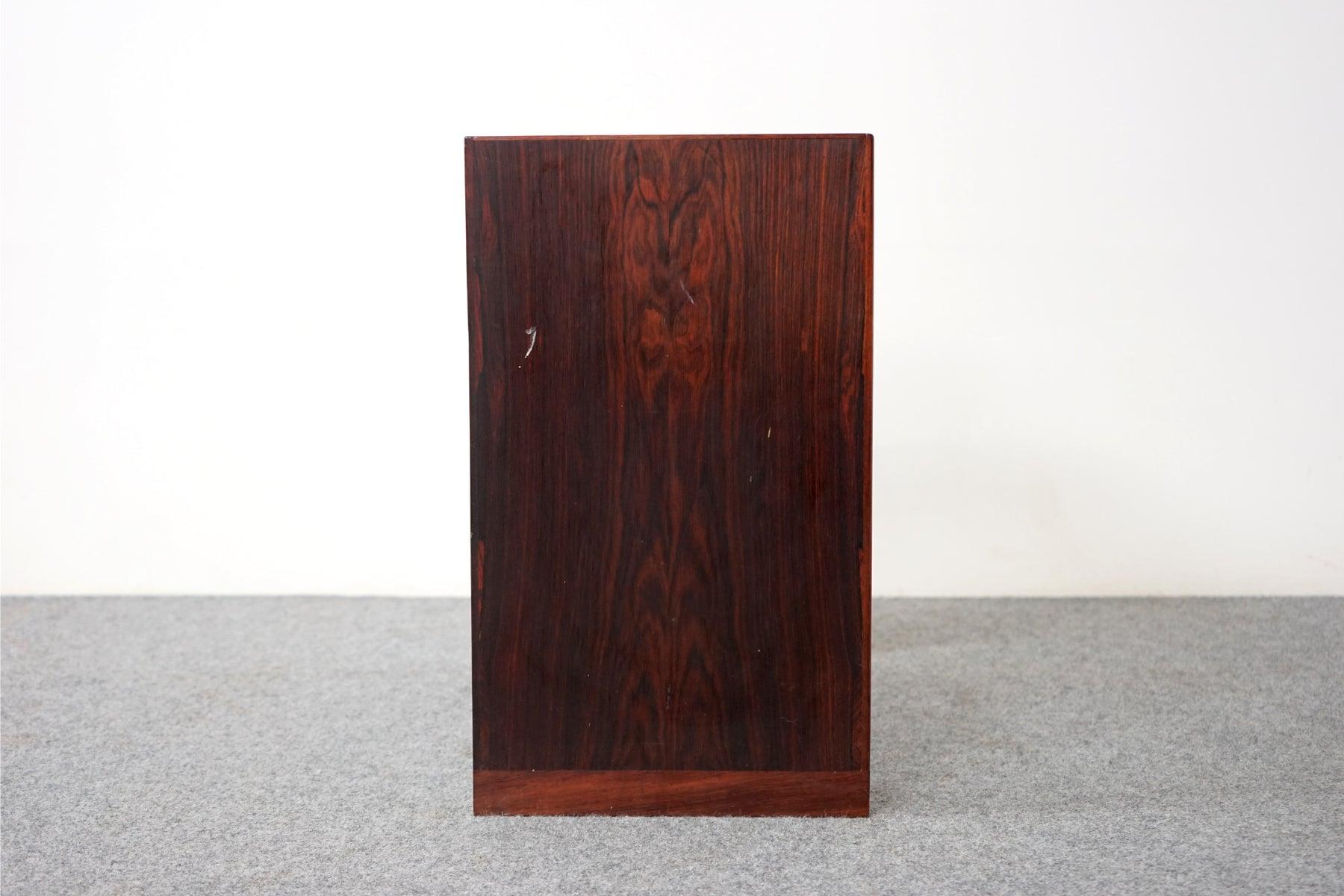 Danish Modern Rosewood Side Table with Drawer 6