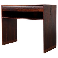 Danish Modern Rosewood Side Table with Drawer