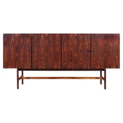 Danish Modern Rosewood Sideboard Attributed to Ib Kofod Larsen