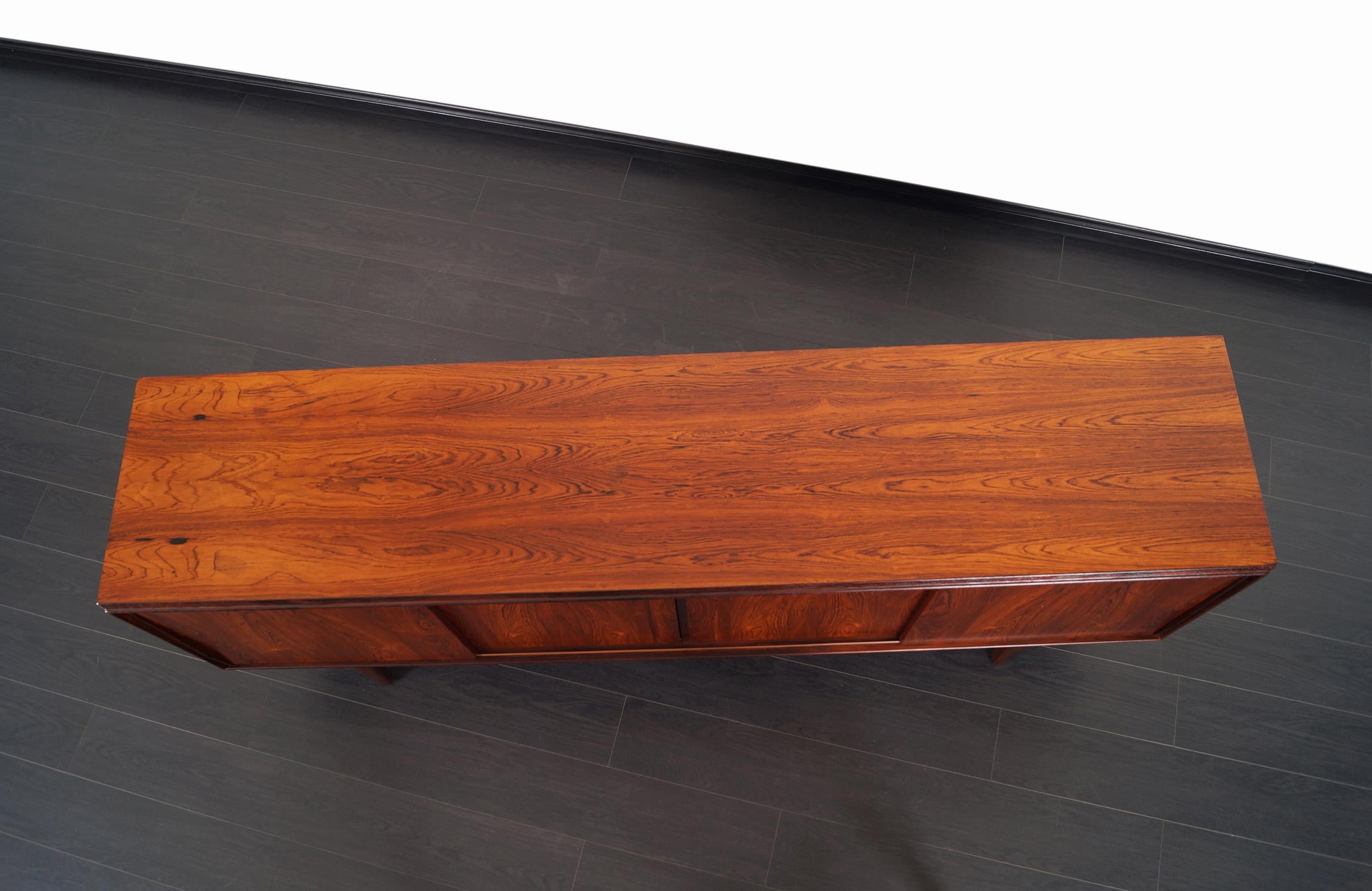 Wood Danish Modern Rosewood Sideboard by E.W. Bach
