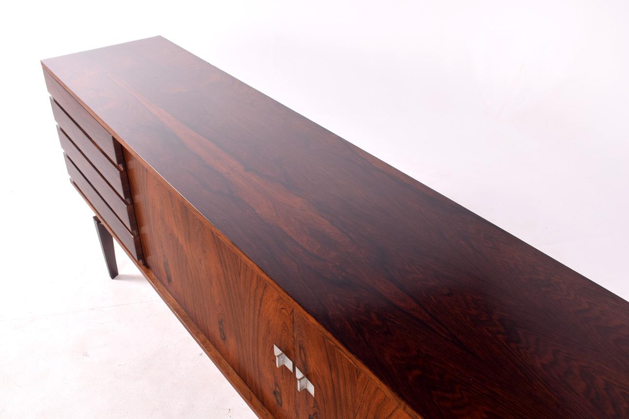 Danish Modern Rosewood Sideboard by H.W. Klein for Bramin, 1960s 1