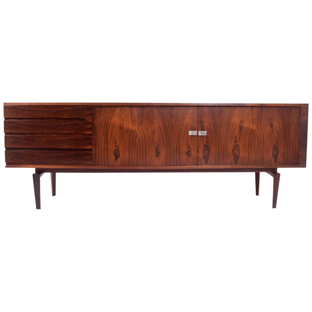 Danish Modern Rosewood Sideboard by H.W. Klein for Bramin, 1960s