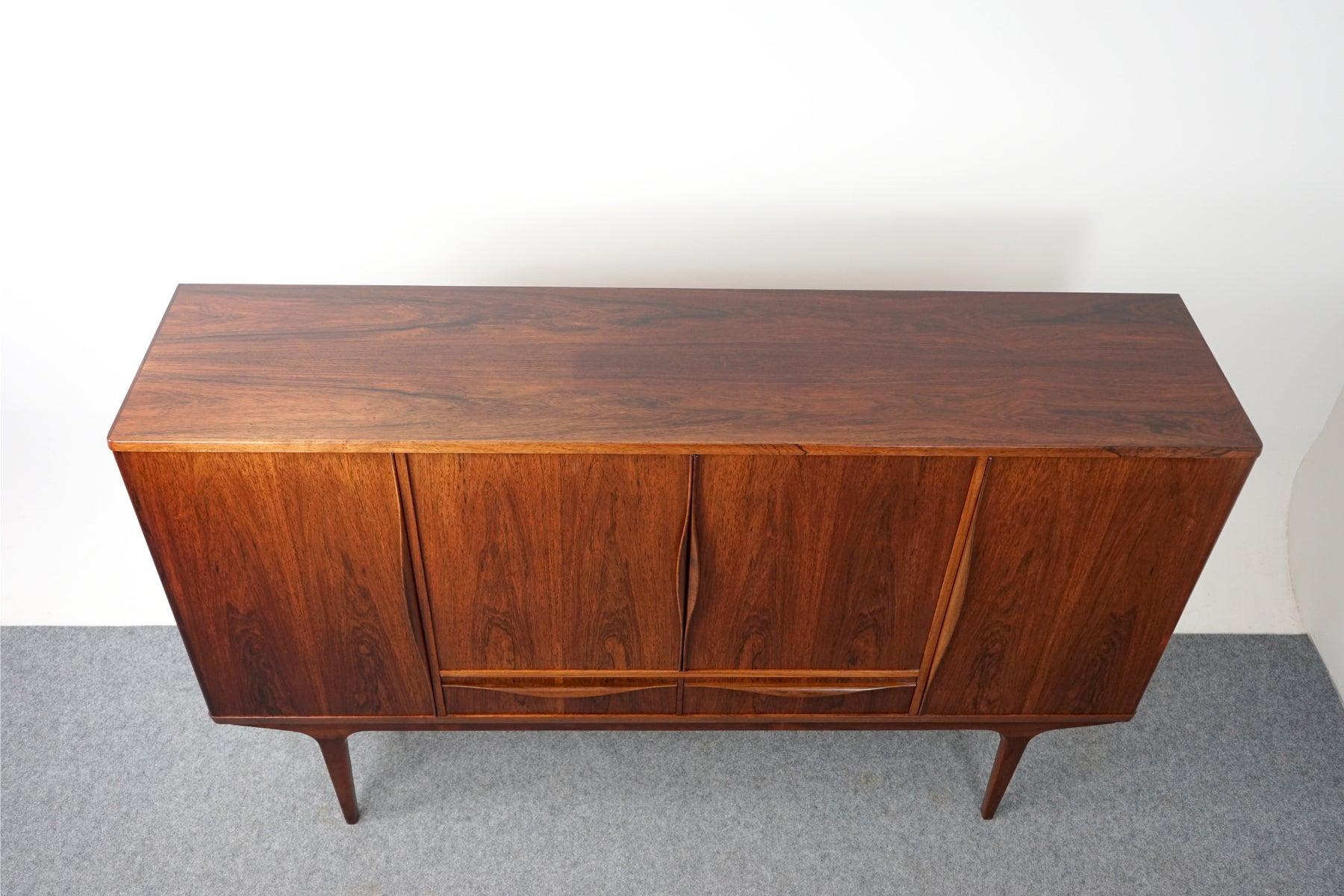 Danish Modern Rosewood Sideboard Credenza by LYBY Mobler 5