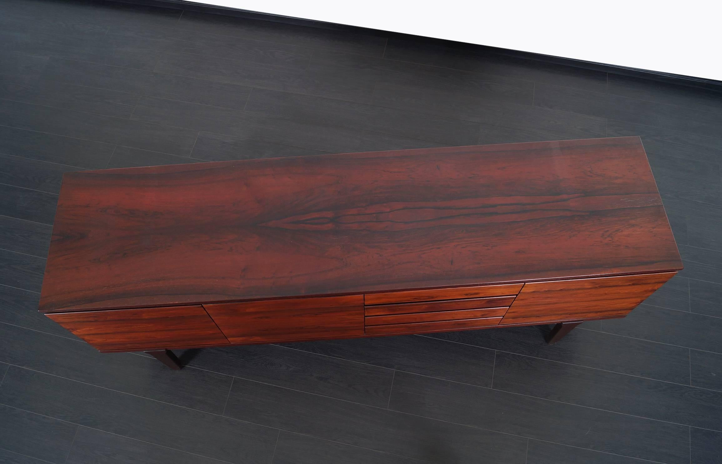 Danish Modern Rosewood Sideboard 2