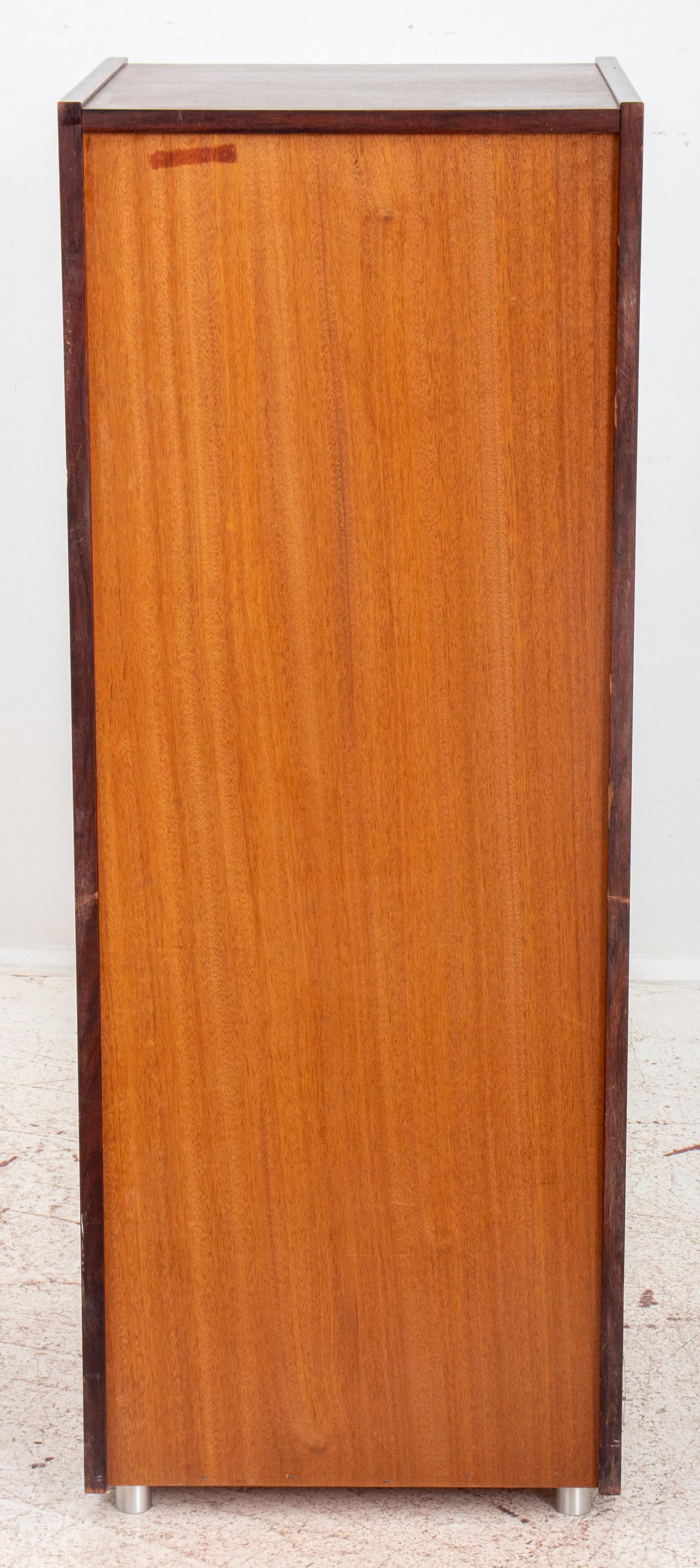 20th Century Danish Modern Rosewood Standing Chest For Sale