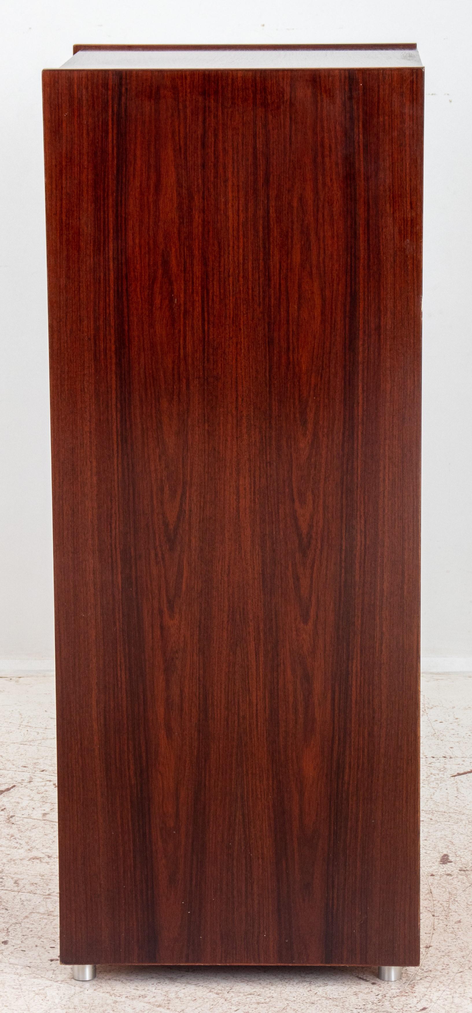 Danish Modern Rosewood Standing Chest For Sale 1