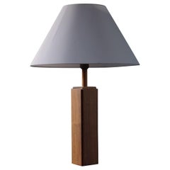 Danish Modern Rosewood Table Lamp, 1960s