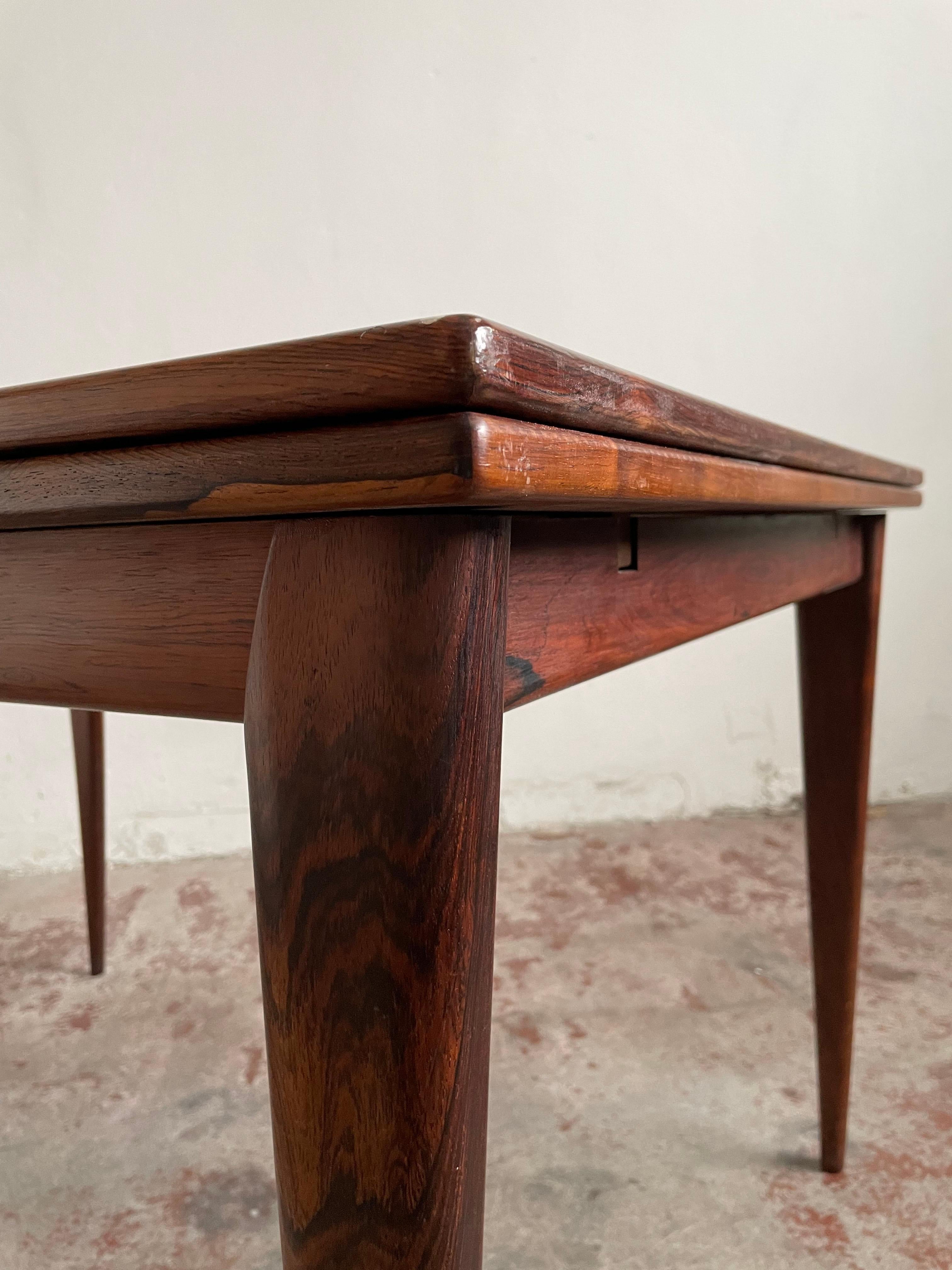 Danish Modern Rosewood Table Model 254, Niels O. Møller for J.L. Møllers, 1950s For Sale 2