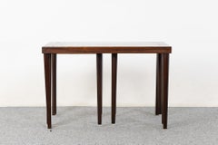 Danish Modern Rosewood & Tile Nesting Tables