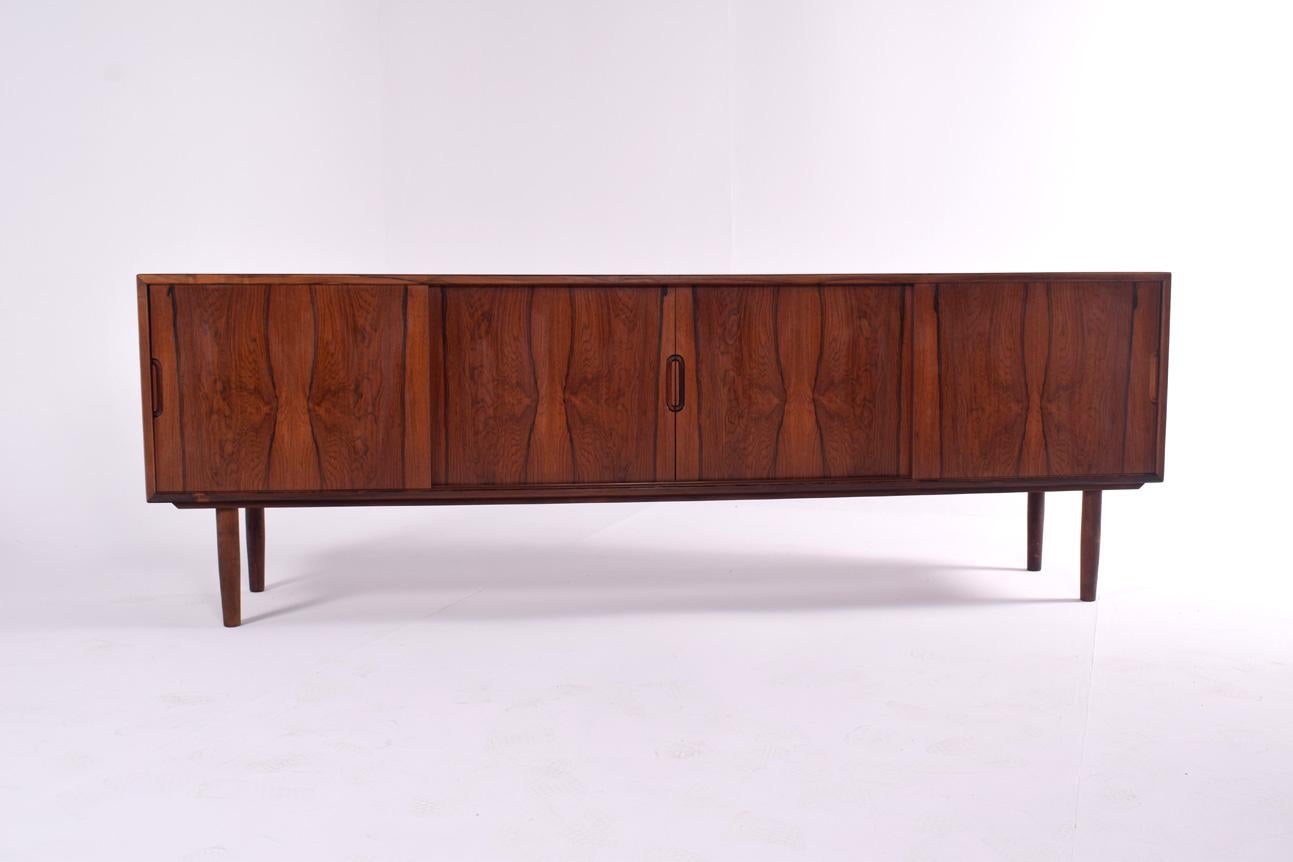 Mid-20th Century Danish Modern Rosewood TV Cabinet / Sideboard