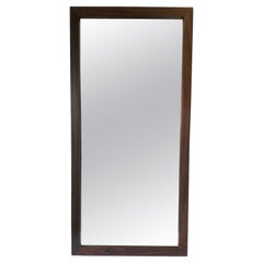 Danish Modern Rosewood Wall Mirror