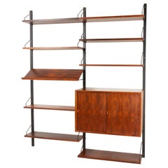 Danish Modern Rosewood Wall Unit by Poul Cadovius for Cado 1960s