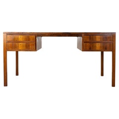 Retro Danish Modern Rosewood Writing Desk