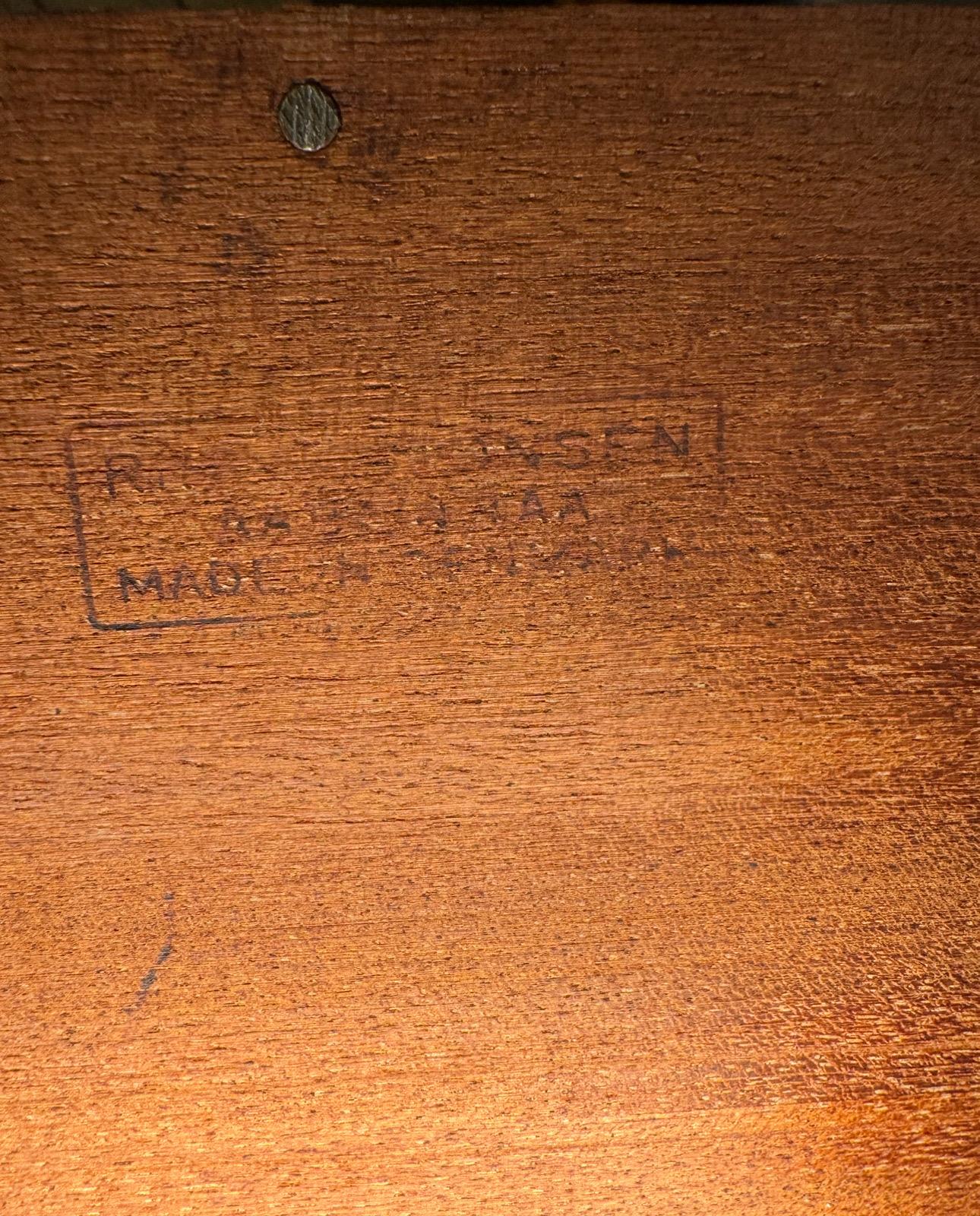 Danish Modern Rosewood Writing Table 5