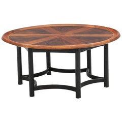Danish Modern Round Coffee Table