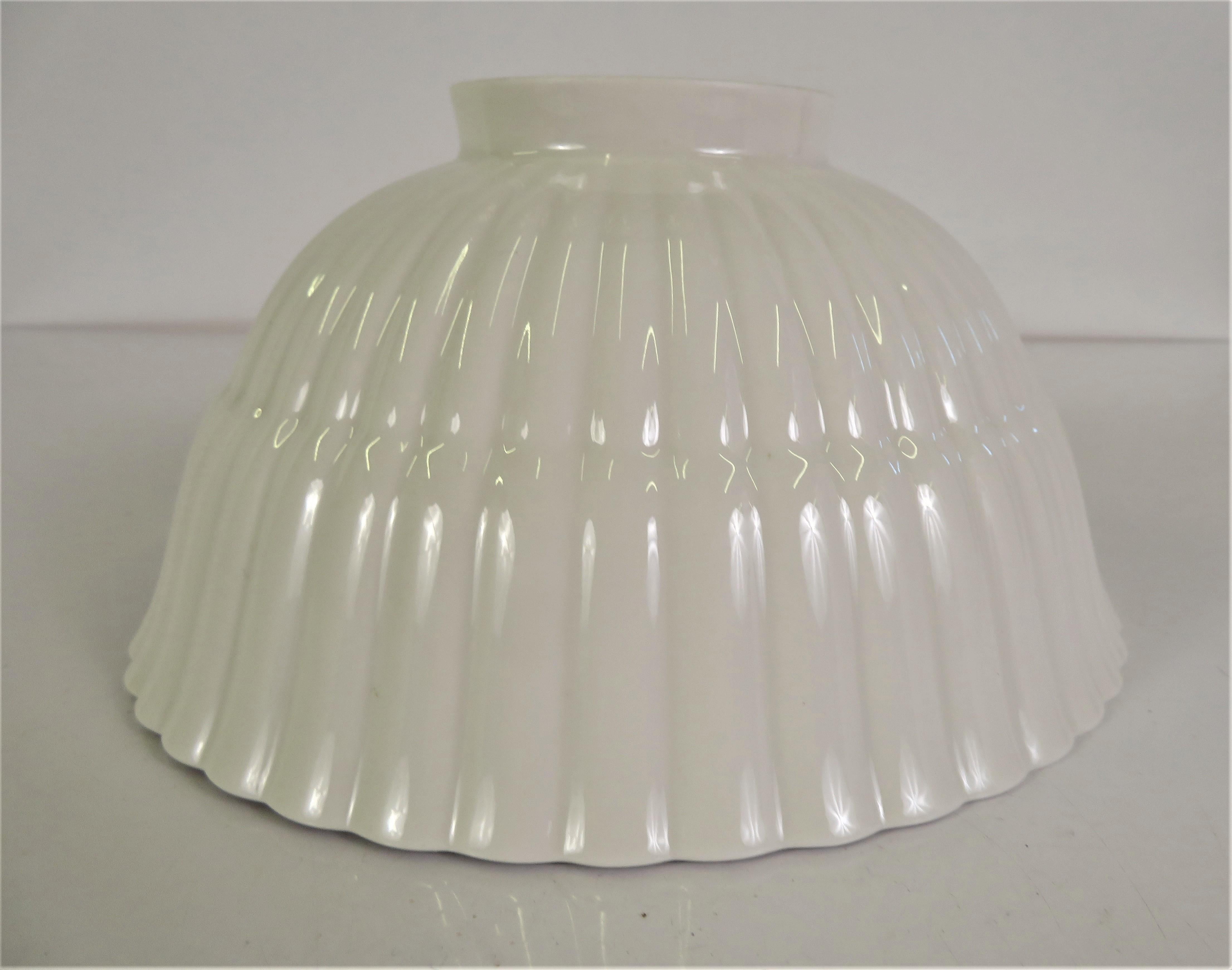 Ceramic Danish Modern Royal Copenhagen Blanc De Chine Porcelain Bowl 1939 Hans H. Hansen For Sale