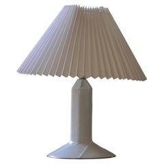Danish Modern, Royal Copenhagen “Luciana” Porcelain Table Lamp, Denmark, 1980s