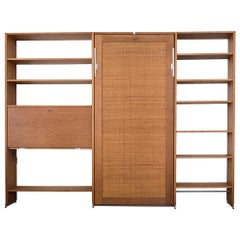 Dänische Moderne RY100 Schrankbett:: Schreibtisch & Regalsystem von Hans J Wegner für Ry