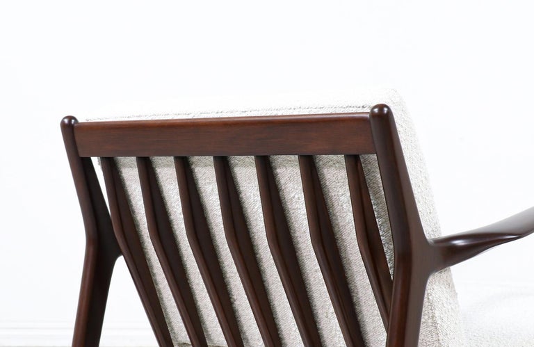 Mid-20th Century Danish Modern Sculpted Lounge Chair by Ib Kofod-Larsen