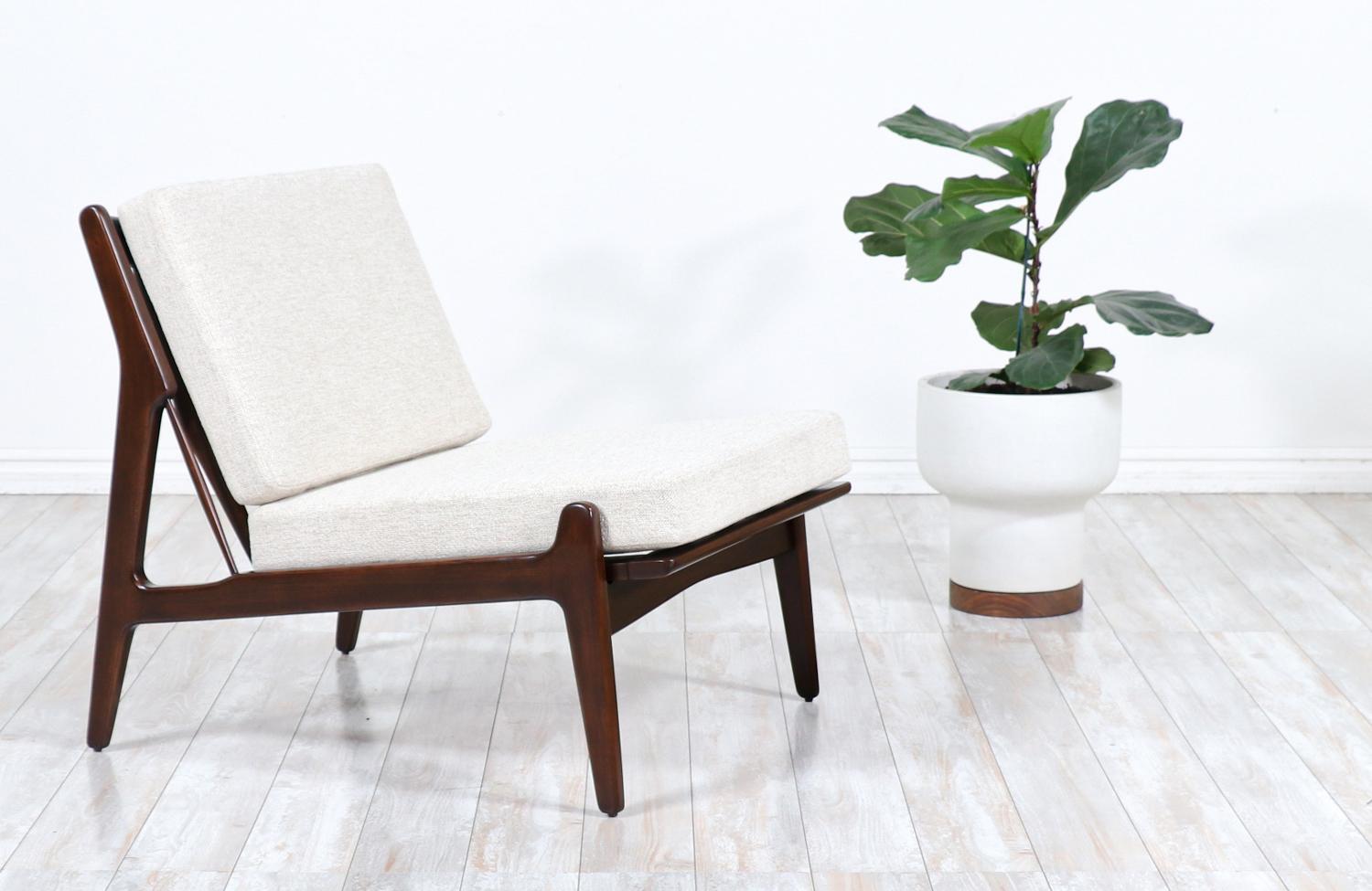 Mid-Century Modern Danish Modern Sculptural Lounge Chair by Ib Kofod-Larsen for Selig